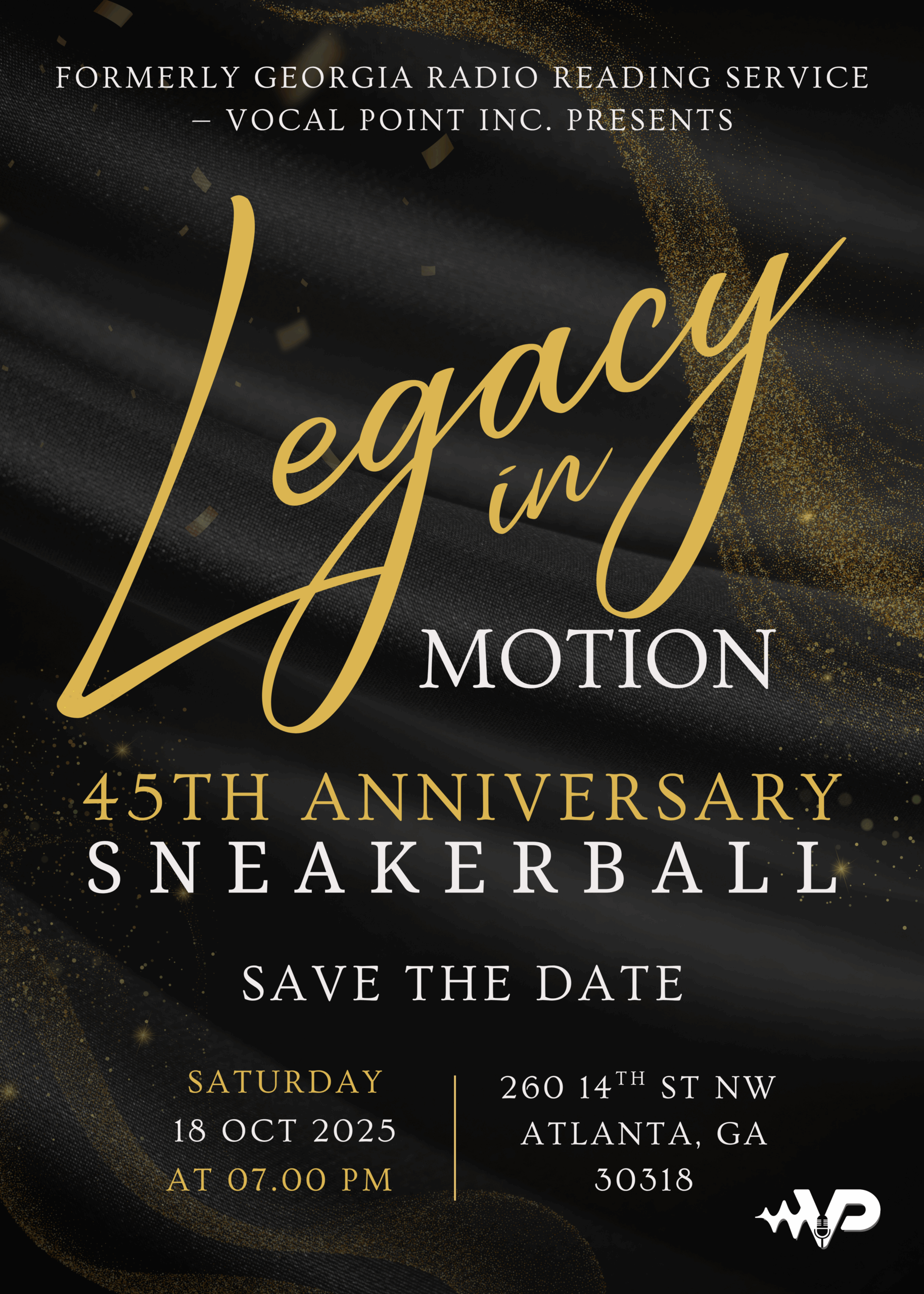 Official 2025 Gala Flyer From Vocal Point